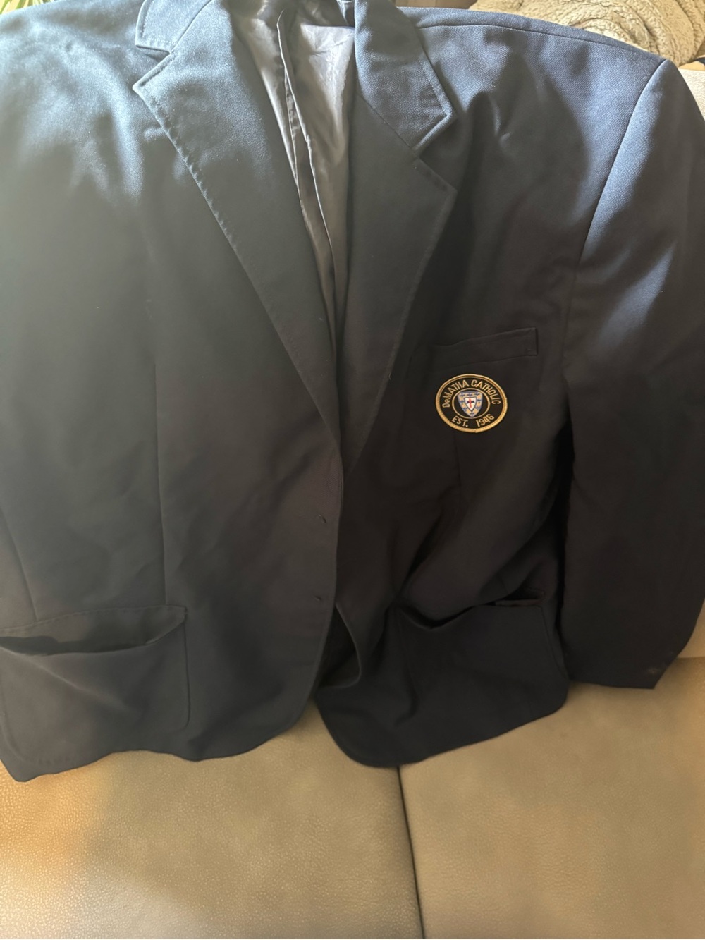 Dematha Catholic High School Uniform Navy Blazer